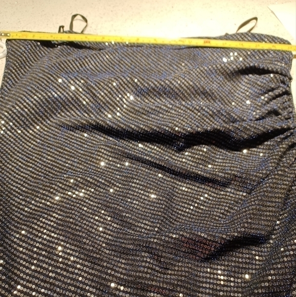 Le Chateau Navy Strapless Dress - Picture 14 of 14
